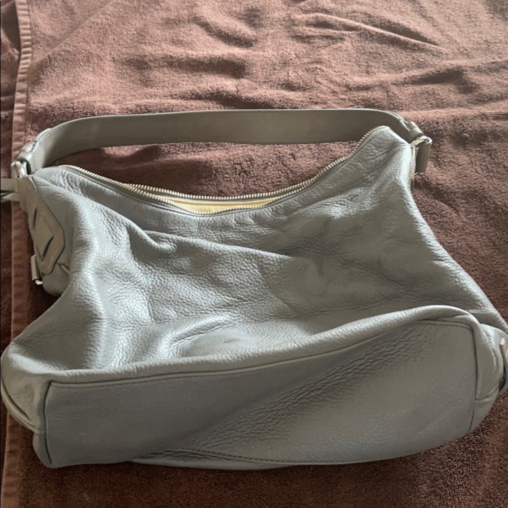 Cole Haan Grey Leather Purse